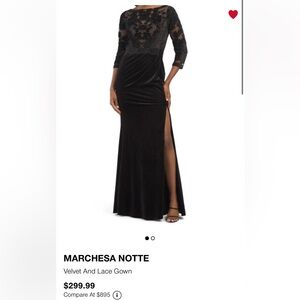MARCHESA NOTTE designer dress - only worn one time! It was $300 new